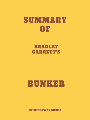 cover image of Summary of Bradley Garrett's Bunker